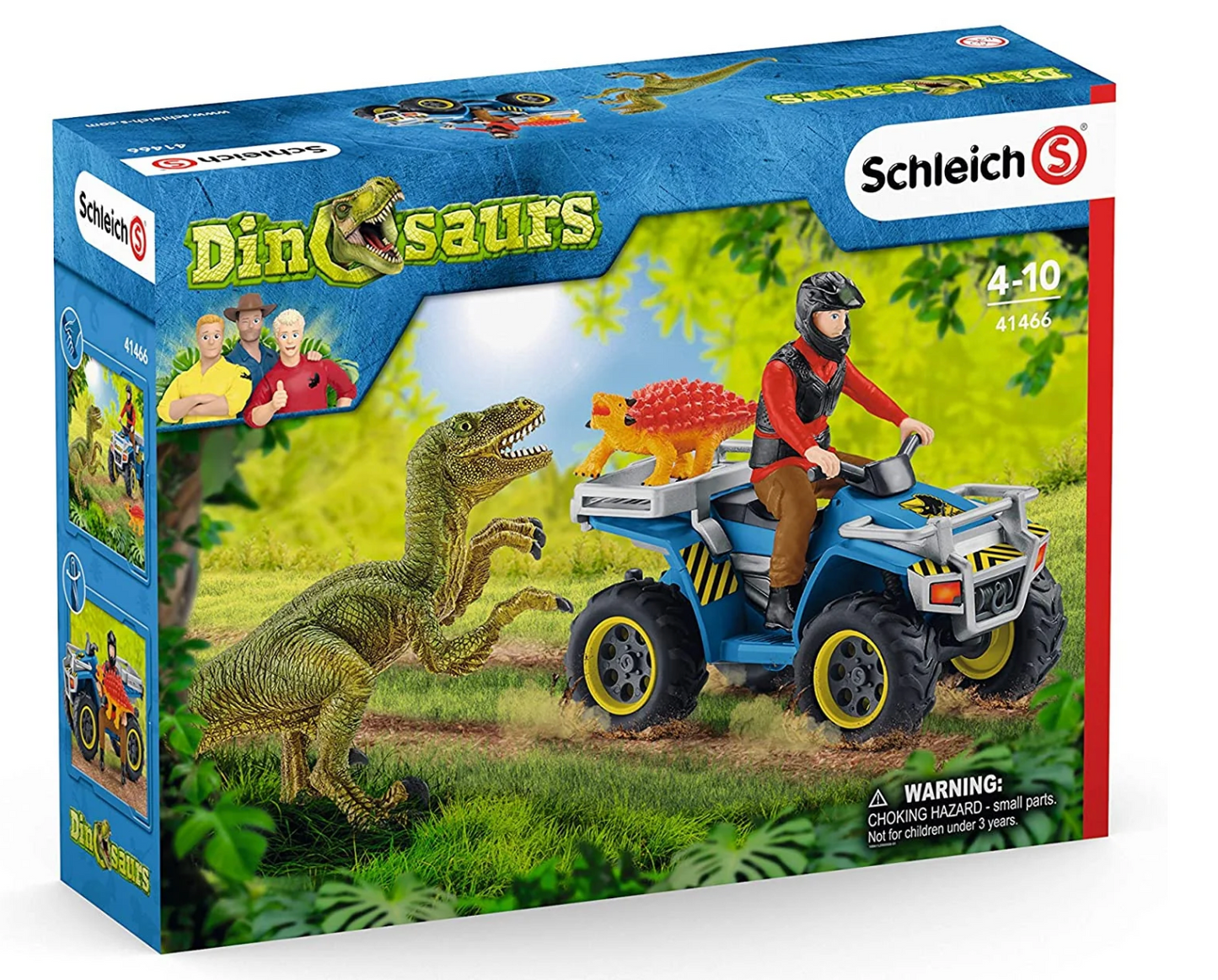 Schleich | Quad Scape from velociraptor playset