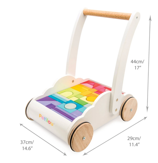 Le Toy Van | Rainbow Cloud Baby Walker ( Premium Toy )