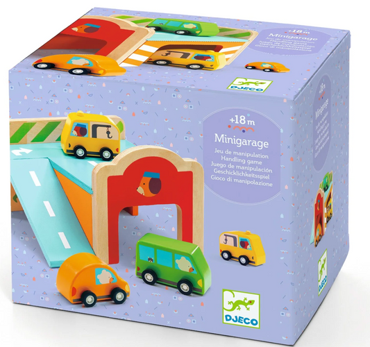 Djeco | Mini Garage Playset ( Premium Toy )