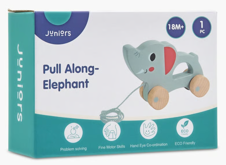 Juniors | Pull Along Elephant
