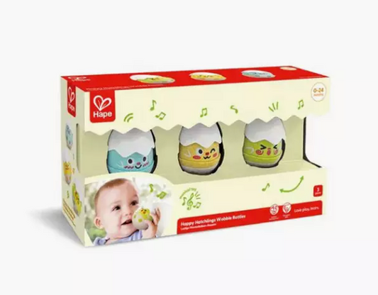 Hape | Happy Hatchlings Wobble Rattles