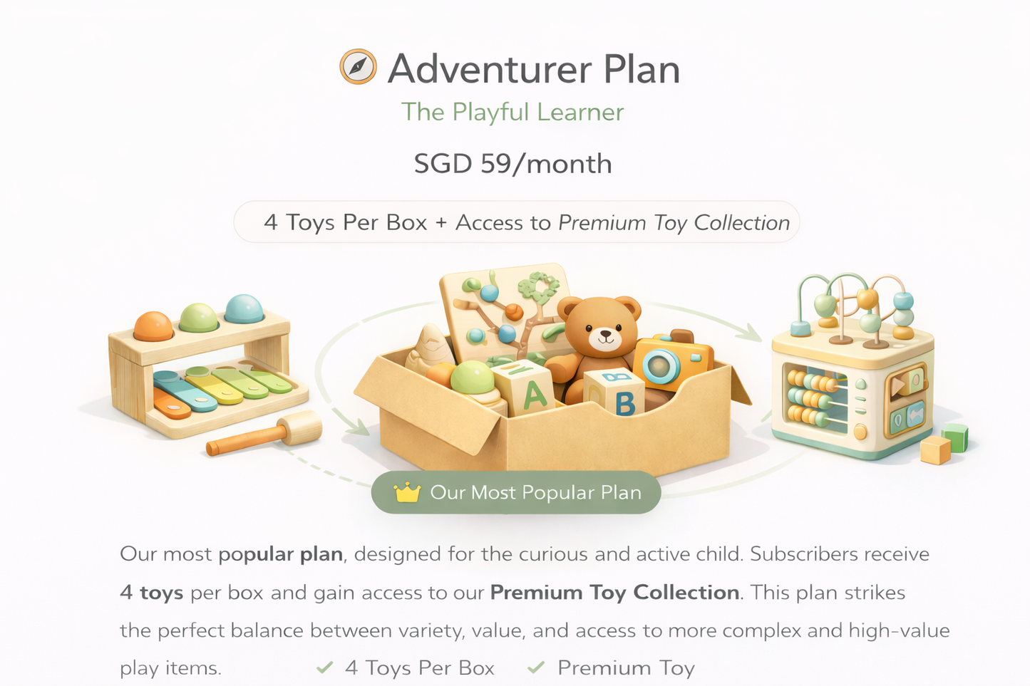 Adventurer Plan: "The Playful Learner"