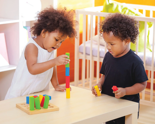 Plantoys | Geometric Peg Board ( Premium Toy )