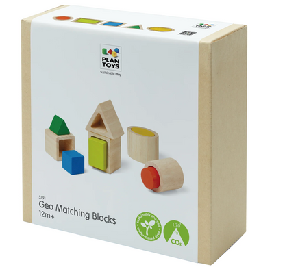 Plantoys | Geo Matching Blocks