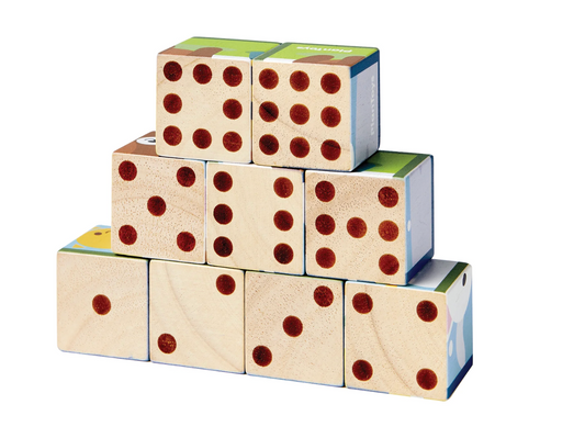 Plantoys | Animal Puzzle Cube