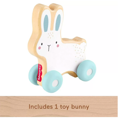 Fisher-price | Wooden Push along Bunny