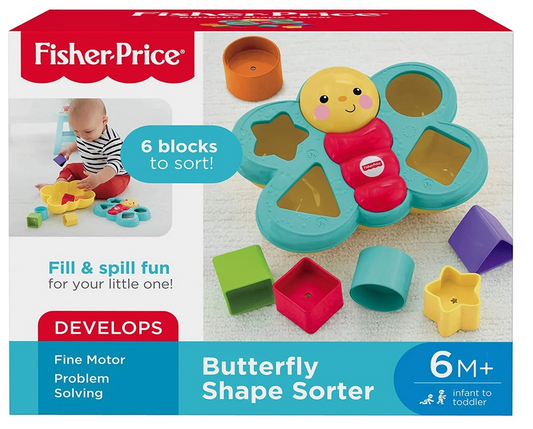 fisher-price | Infant Butterfly Shape Sorter