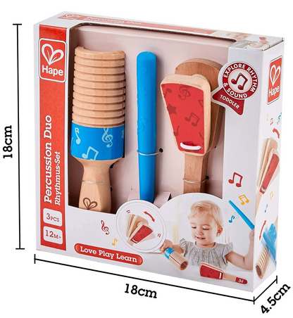 Hape | Percussion Duo Toy Set