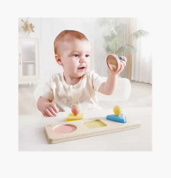Hape | Montessori Mirror Shape Puzzle