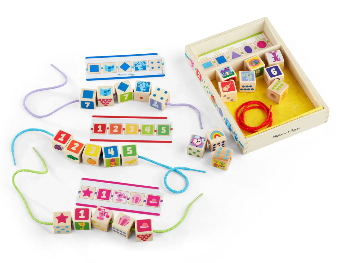 Melissa & Doug | Blues Clues Wooden Lacing ( Premium Toy )